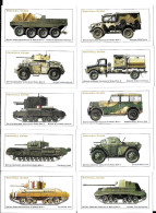 BB81 - SERIE CARTES ROCKWELL - BRITISH ARMOURED VEHICULES OF THE WORLD WAR II - Voertuigen