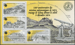 TAAF - 2024 - S/S MNH ** - 150th Anniversary Of The Astronomic Mission Of 1874 - Neufs