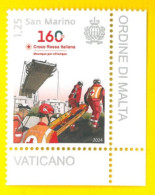 SAN MARINO 2024 160° Anniversario Della Croce Rossa Italiana - Emissione Congiunta - Neufs