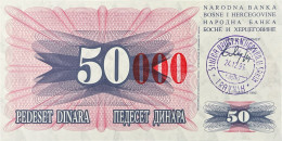 Bosnia 50.000 Dinara, P-55d (24.12.1993) - UNC - Bosnien-Herzegowina