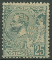 Monaco 1891 Fürst Albert I. Und Allegorie 16 Mit Falz, Mängel - Nuevos