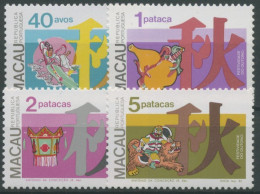 Macau 1982 Herbst-Festival 491/94 Postfrisch - Unused Stamps