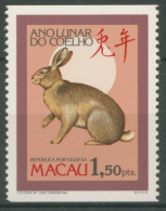 Macau 1987 Chinesisches Neujahr Jahr Des Hasen 568 C Postfrisch - Unused Stamps