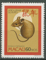 Macau 1984 Chinesisches Neujahr Jahr Der Ratte 513 A Postfrisch - Unused Stamps