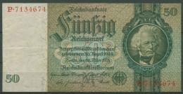 Dt. Reich 50 Reichsmark 1933 Serie M/P, Ro 175 A Gebraucht (K1002) - 50 Reichsmark