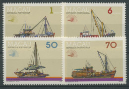 Macau 1985 ITALIA Rom Schiffe Frachtschiffe 546/49 Postfrisch - Unused Stamps