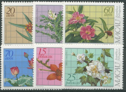 Macau 1983 Heilpflanzen 505/10 Postfrisch - Unused Stamps