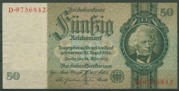 Dt. Reich 50 Reichsmark 1933 Serie T/D, Ro 175 A Gebraucht (K1004) - 50 Reichsmark