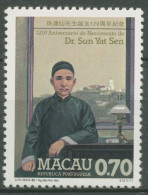 Macau 1986 Chinesischer Politiker Sun Yatsen 566 Postfrisch - Unused Stamps