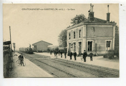 Gare Chateauneuf Sur Sarthe Maine Et Loire - Chateauneuf Sur Sarthe
