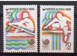 Korea, South  1985 Mi 1410-1411 MNH  (ZS9 SKA1410-1411) - Estate 1988: Seul
