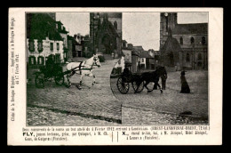 SPORTS - HIPPISME - COURSE AU TROT ATTELE DU 4 FEVRIER 1912 BREST-LANDIVISIAU-BREST - FLY ET X - Paardensport