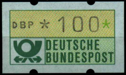 BRD ATM 1981 Nr 1-1-100R Postfrisch S4AF8C6 - Machine Labels [ATM]