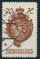 LIECHTENSTEIN 1920 Nr 28 Gestempelt X28E07A - Usati