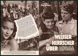 Filmprogramm IFB Nr. 2301, Weisser Herrscher über Tonga, Burt Lancaster, Joan Rice, Regie: Byron Haskin  - Riviste