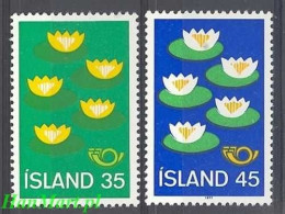 Iceland 1977 Mi 520-521 MNH  (ZE3 ICL520-521) - Protection De L'environnement & Climat