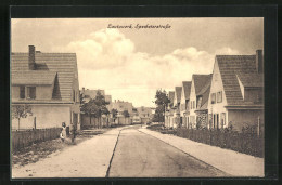 AK Lautawerk, Häusergruppe In Der Specketerstrasse  - Lauta