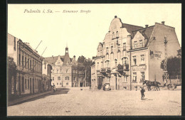 AK Pulsnitz / Sachsen, Photographie Kahle In Der Kamenzer Strasse - Pulsnitz