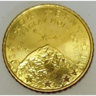 SLOVENIE - KM 73 - 50 EURO CENT 2007 - LE MONT TRIGLAV - Slovenië