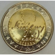 SLOVENIE - KM 75 - 2 EURO 2007 - LE POETE FRANCE PRESEREN - Slovenië