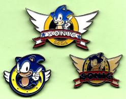 Pin's Hérisson SONIC Sega - 2B23 - Casinos