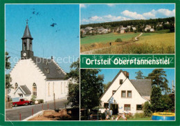 73840363 Oberpfannenstiel Kirche Ortsansicht Kindergarten Oberpfannenstiel - Bernsbach