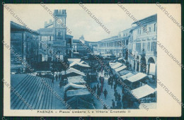 Ravenna Faenza Mercato Cartolina QK0090 - Ravenna