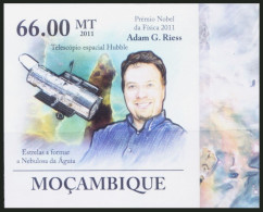 Mozambique 2011 MNH Imperf, Adam Riess, 2011 Nobel Physics, Supernova - - Premio Nobel