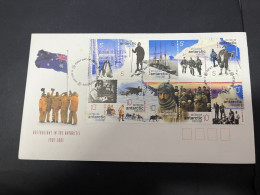 23-6-2024 (98) Australia AAT FDC - 2001 (10 Stamps) - FDC