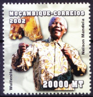 Mozambique 2002 MNH, Nobel Peace, Mandela, Minerals, Wulfenite - Premio Nobel