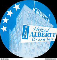 Bh68 Etichetta Da Bagaglio  Hotel Albert Bruxelles - Andere & Zonder Classificatie