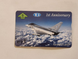 United Kingdom-(BTG-515)-TCI-(4)-1st Anniversary-(810)(5units)(?)(tirage-1.000)-price Cataloge-20.00£-mint - BT Algemene Uitgaven