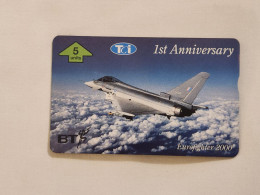 United Kingdom-(BTG-515)-TCI-(4)-1st Anniversary-(810)(5units)(?)(tirage-1.000)-price Cataloge-20.00£-mint - BT Emissions Générales