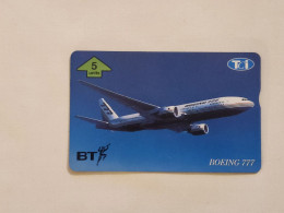 United Kingdom-(BTG-565)-TCI-(5)-BOEING 777-(812)(5units)-(505F27258)(tirage-1.000)-price Cataloge-10.00£-mint - BT Algemene Uitgaven