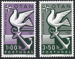Scott - Portugal 846-847 (MNH): 1960 NATO - Nuovi