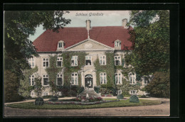 AK Damp, Schloss Grünholz Mit Gartenanlagen  - Damp