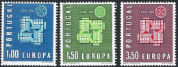 Scott - Portugal 875-877 (MNH): 1961 Europa [Set 1] - Nuovi