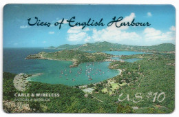 Antigua & Barbuda - View Of English Harbour $10 - 09/30/97 - Antigua And Barbuda