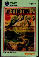 TELECARTE ETRANGERE...TINTIN - Comics