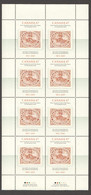 2001  Canada Post Sesquicentennial Sc 1900 Full Pane Of 10 MNH In Presentation Folder With Historical Booklet - Nuovi