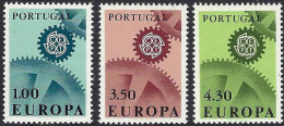 Scott - Portugal 994-996 (MNH): 1967 Europa [Set 3] - Nuovi