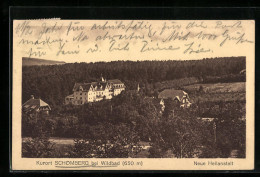 AK Schömberg Bei Wildbad, Blick Auf Die Neue Heilanstalt  - Schömberg