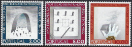 Scott - Portugal 1270-1272 (MNH): 1975 European Architecture [Set 1] - Neufs