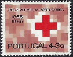 Scott - Portugal 957 (MNH): 1965 Red Cross [Highest Value Of Set] - Nuovi