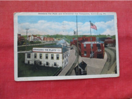 Standard Tin Plate & Continental Can Co.  ---paper Peel Backside. Canonsburg  Pennsylvania      Ref 6432 - Other & Unclassified