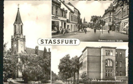 70087737 Stassfurt Stassfurt Kirche Krankenhaus Hohenerxlebener Strasse X 1963 H - Stassfurt