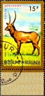 Burundi Avion Obl Yv:  5 Mi:106A Kobus Defssa) Bord De Feuille (TB Cachet Rond) - Luftpost