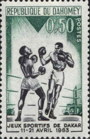 Bénin Dahomey Poste N** Yv: 192 Mi:213 Jeux Sportifs De Dakar Boxe - Pugilato