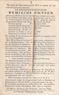 Priester, Prêtre, Abbé, Remigius Empsen, Binkom, Ukkel, Uccle, Antwerpen, Brussel, Zuën, Lubbeek, - Godsdienst & Esoterisme