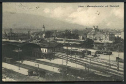 Olten (SO) - Generalansicht Mit Bahnhof -  Viaggiata 1911- Rif. 15080 - Olten